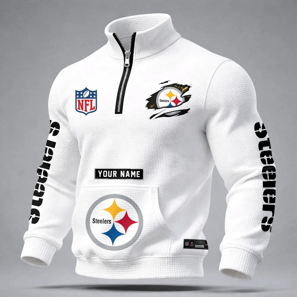 Pittsburgh Steeler Durable Quarter-Zip Performance Sweatshirt