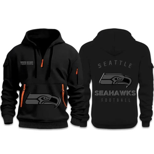 Back In Black 2026 Quarter Zip Hoodie