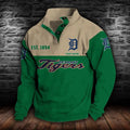 D etroit T igers Stand Collar Sweatshirt