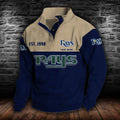 Tampa Bay Rays Stand Collar Sweatshirt