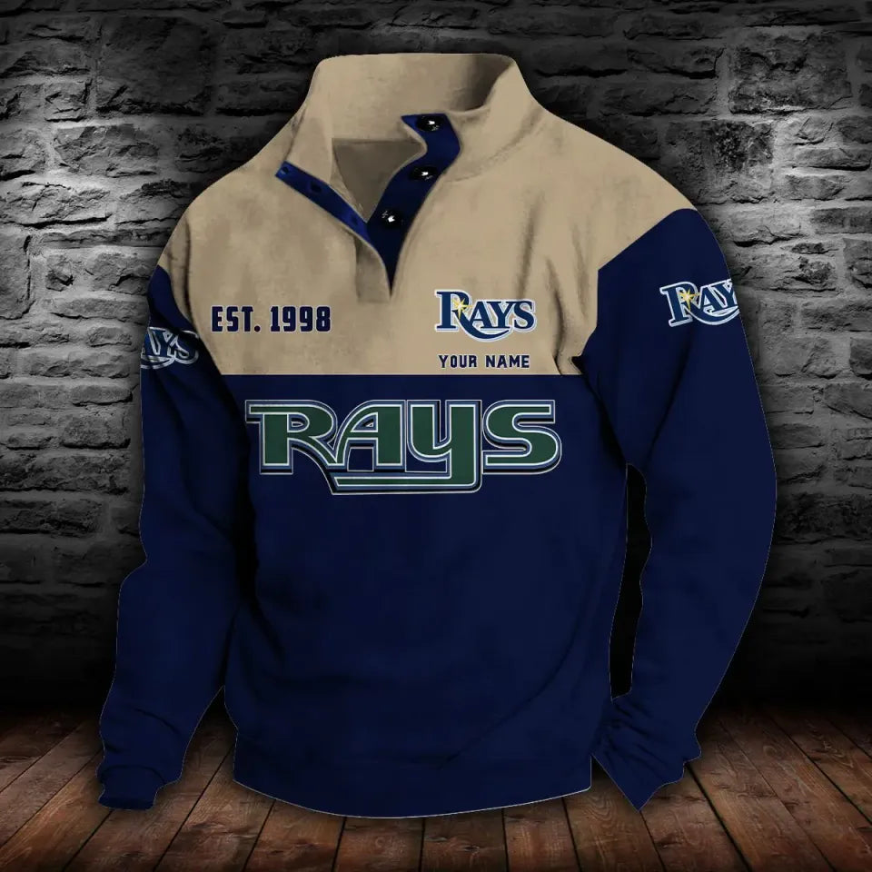 Tampa Bay Rays Stand Collar Sweatshirt