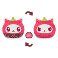 Chocolate Strawberry Cat 6" Reversible Plushie
