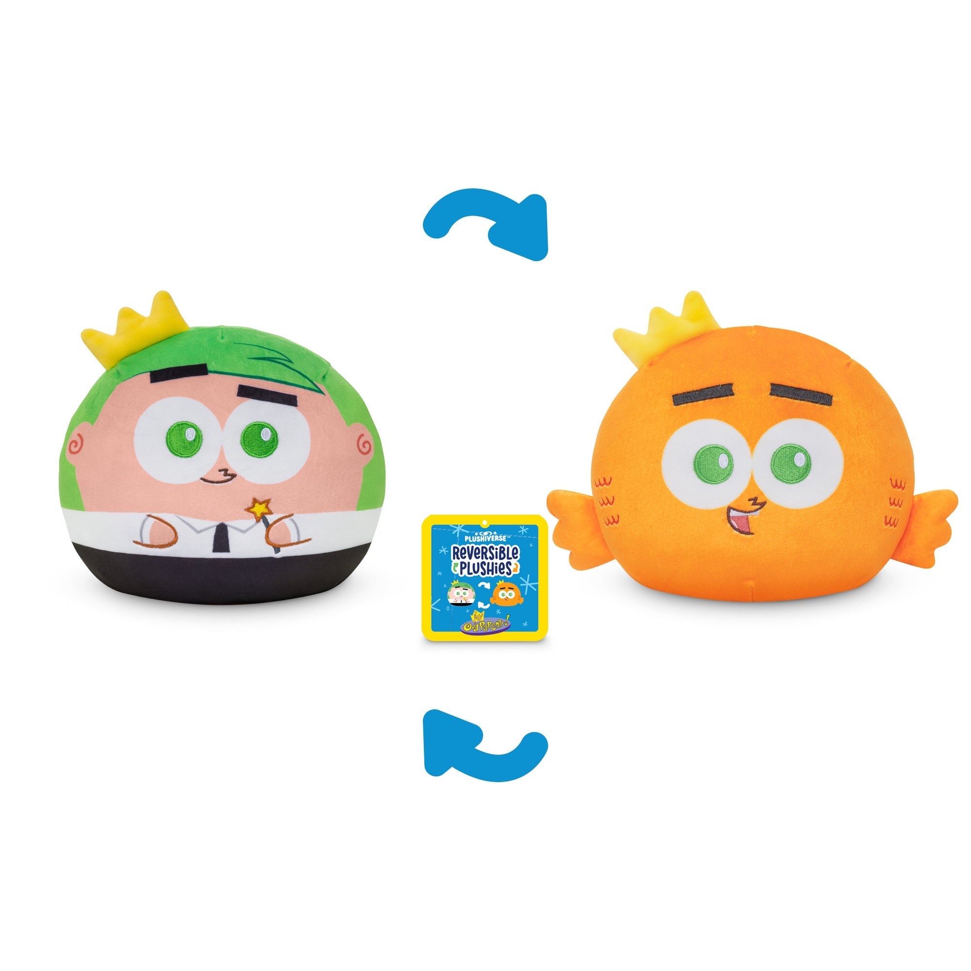 Cosmo Goldfish 6" Reversible Plushie