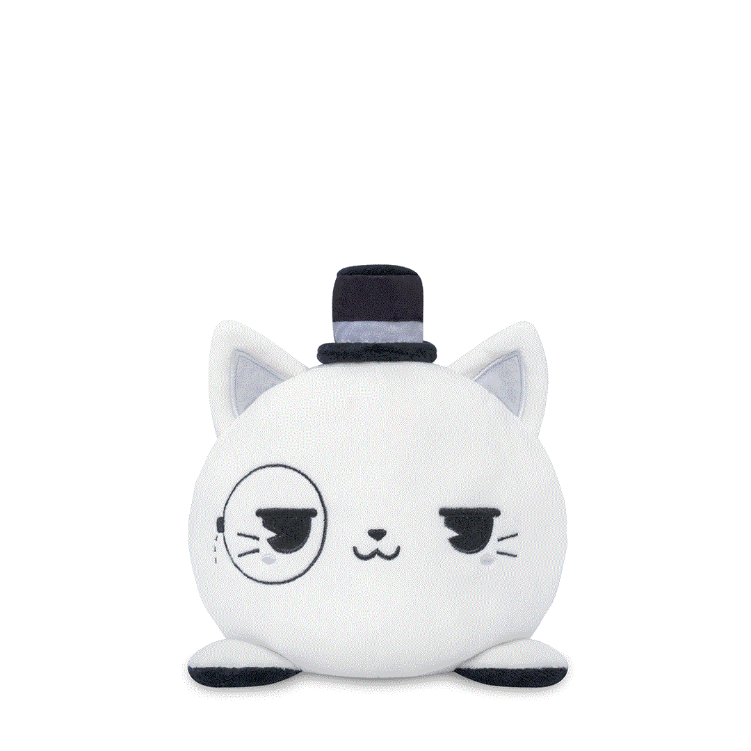 Rubberhose Fancy Cat 6" Reversible Plushie