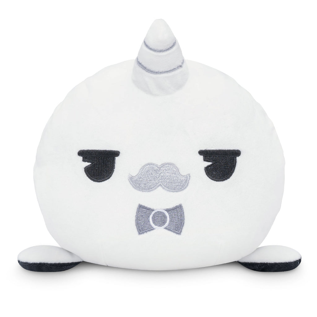 Rubberhose Dapper Narwhal 6" Reversible Plushie