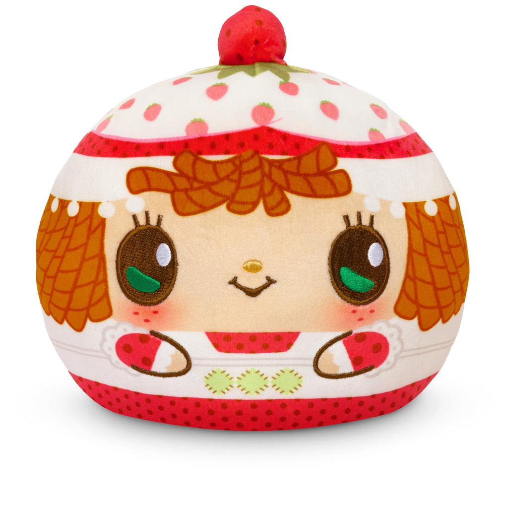 Strawberry Shortcake and Custard 6" Strawberry-Scented Reversible Plushie