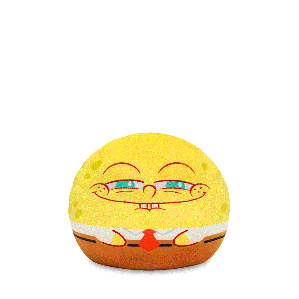 SpongeBob & Squidward 6" Reversible Plushie