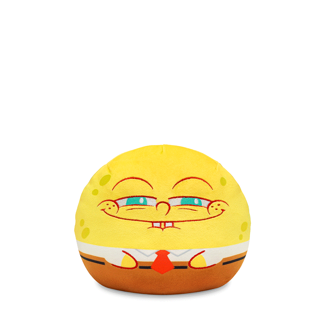 SpongeBob & Squidward 6" Reversible Plushie