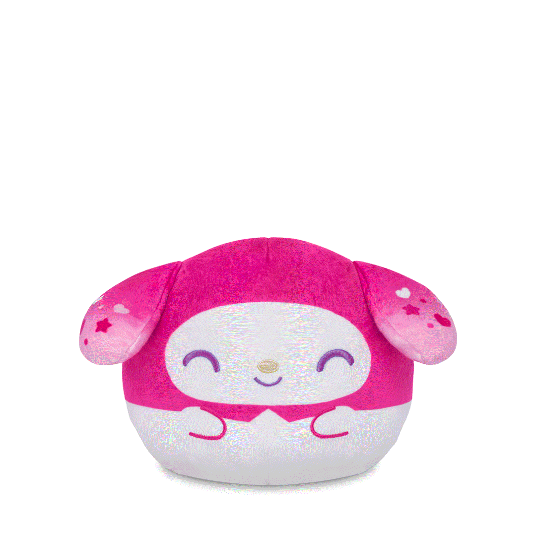 Anniversary My Melody & Kuromi 6" Reversible Plushie (Pink + Purple)