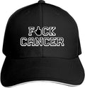 Adult Baseball Caps Fuck Cancer Custom Adjustable Sandwich Cap Casquette Hats