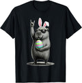 Funny Bunny Capybara Happy Easter Tees