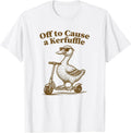 Retro Funny Goose Sarcasm Merch
