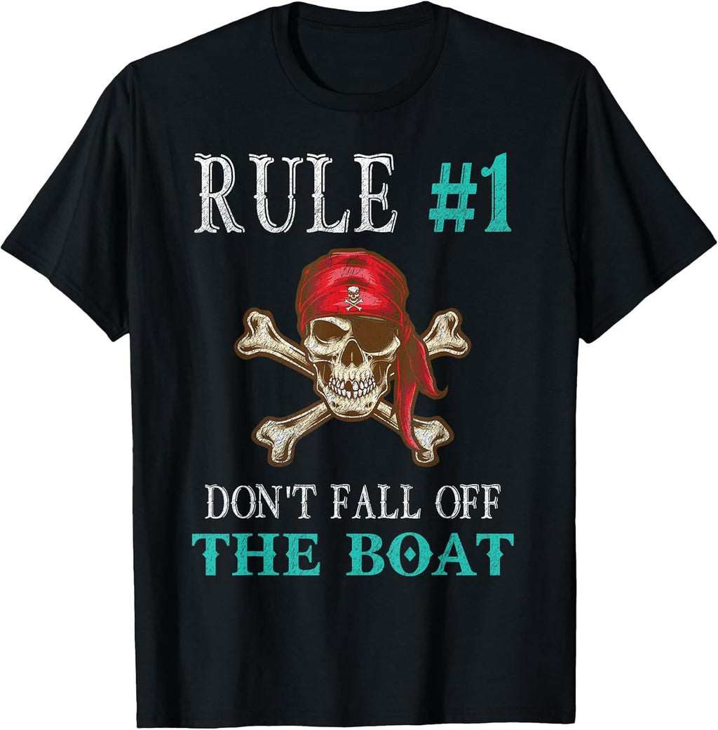 Funny Pirate Quote Tampa Gasparilla Crossbones Design T-Shirt