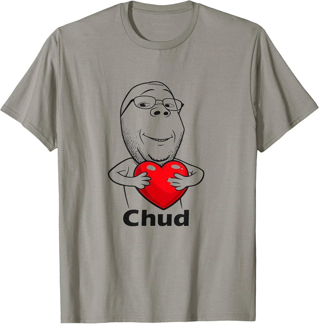 Funny Chud Guy, Chug Aesthetic Viral Meme Culture Internet T-Shirt