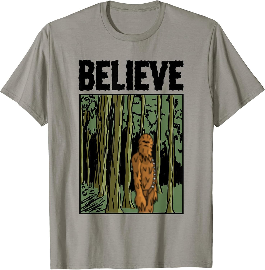Classic Chewbacca Pop Art Bigfoot Believe Poster T-Shirt