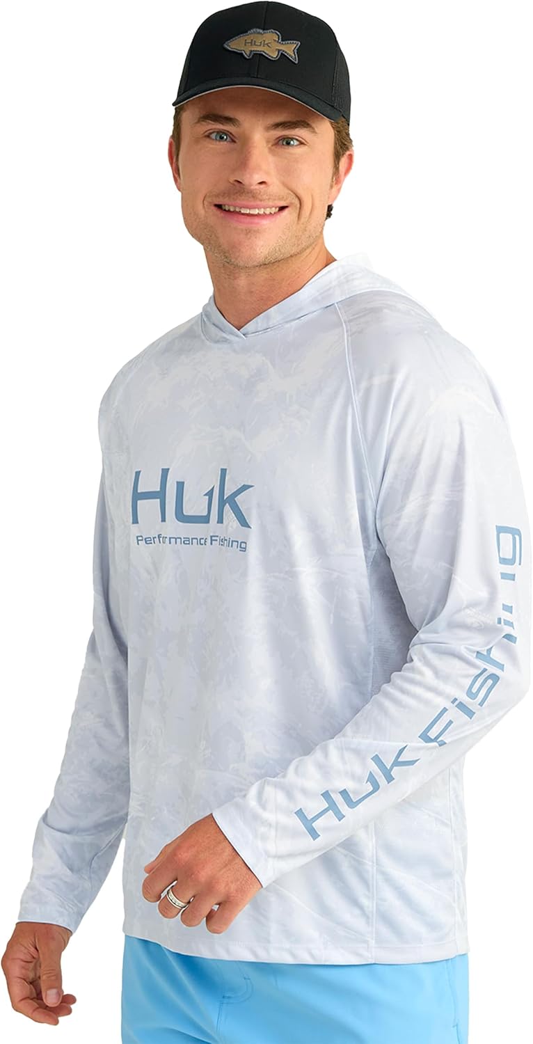 Mens Pursuit Pattern Crew Sleeve Shirt, Performance Shirt