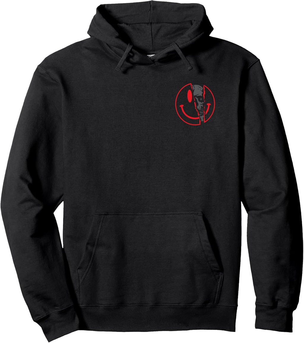 Confused Smile I'm Broken Invisible Illness I'm OK Broken Pullover Hoodie