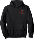 Confused Smile I'm Broken Invisible Illness I'm OK Broken Pullover Hoodie