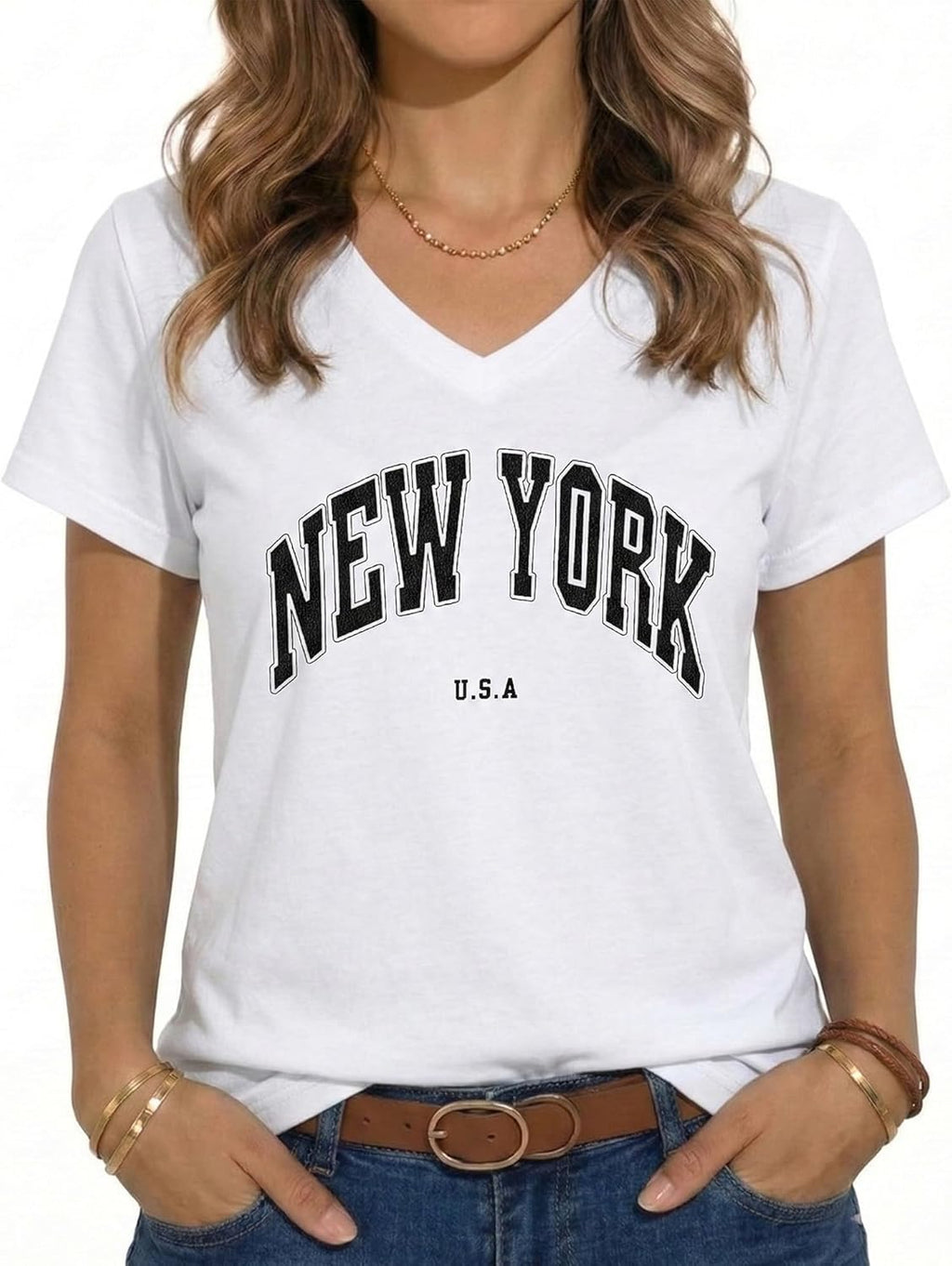 Womens T Shirt Graphic Tees Summer V Neck Short Sleeve Basic Tunic Top 2026