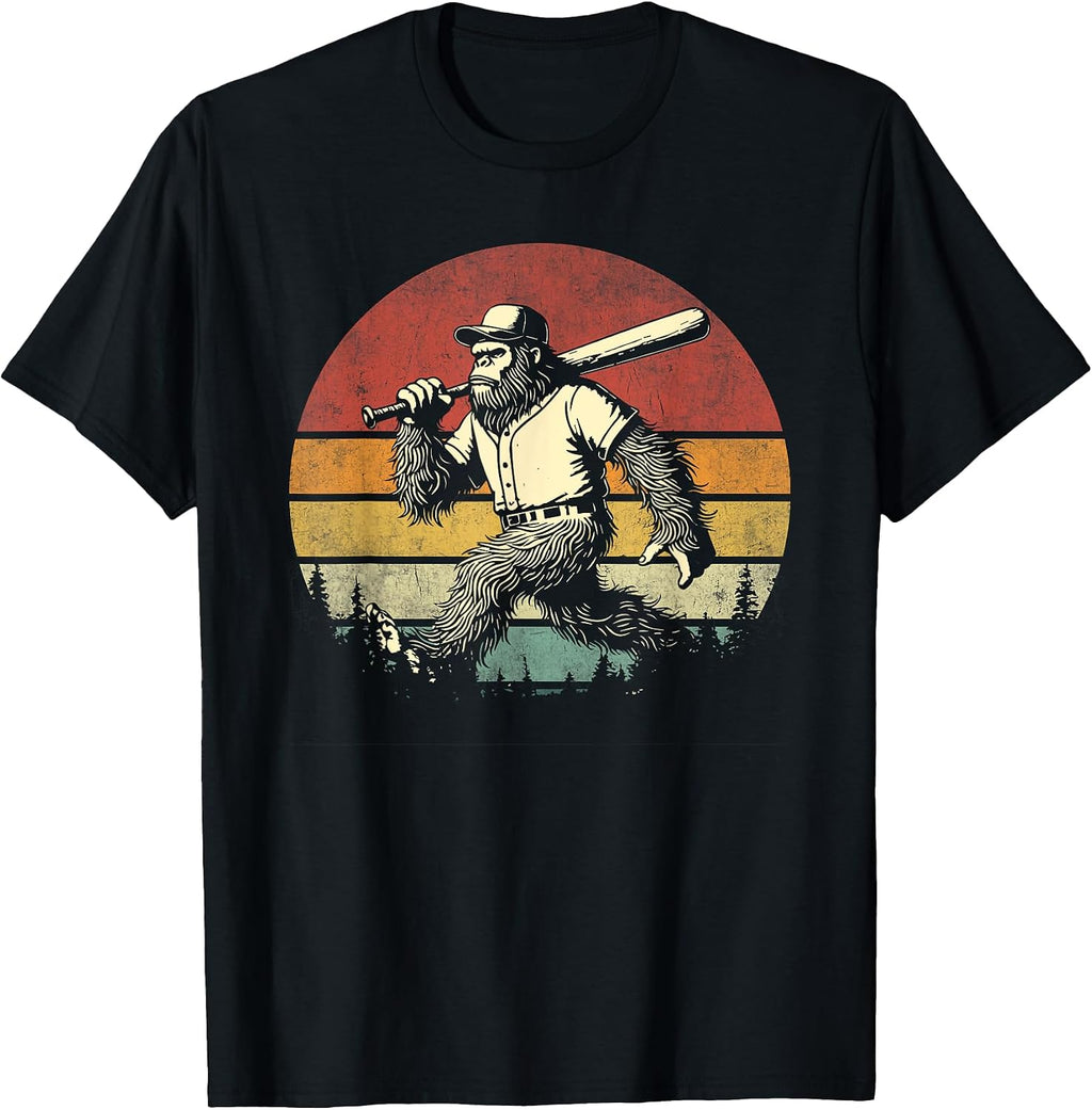 Retro Bigfoot Baseball Merch Apparel