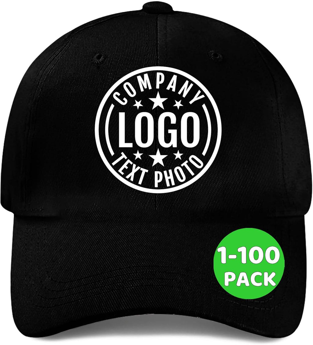 Custom Hats with Logo Text Photo Bulk Design Your Own Custom Baseball Caps Personalized Trucker Hat for Men Women