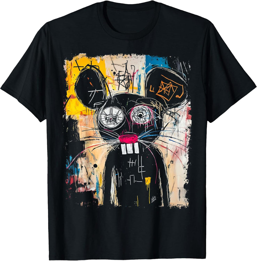 Pop Art Style Mouse 90s Graffiti T-Shirt