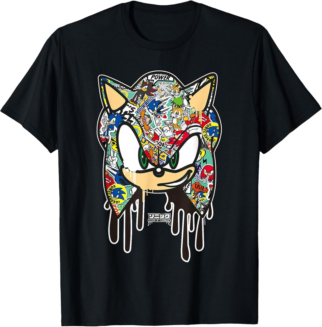 Sticker Sonic T-Shirt