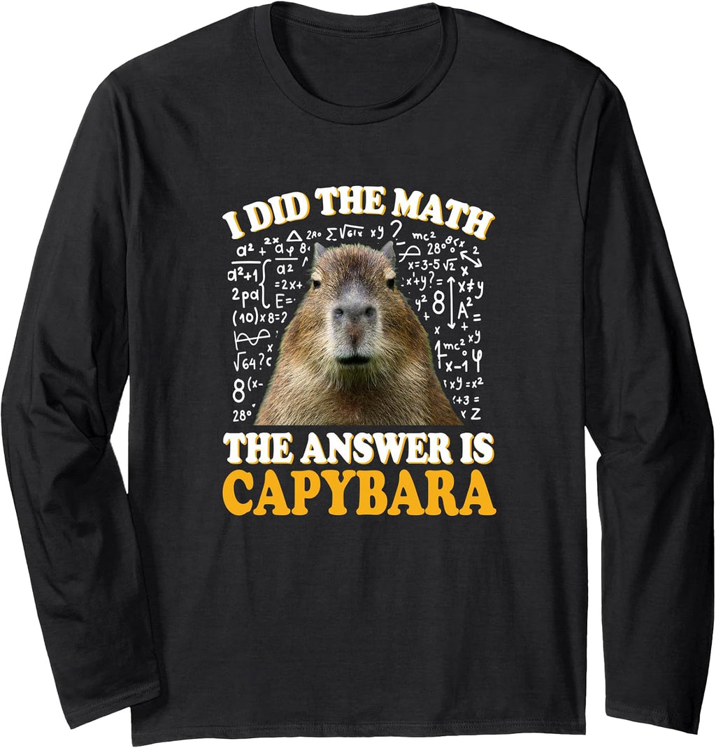 Funny Capybara Gifts Graphic T Shirts & Hoodies