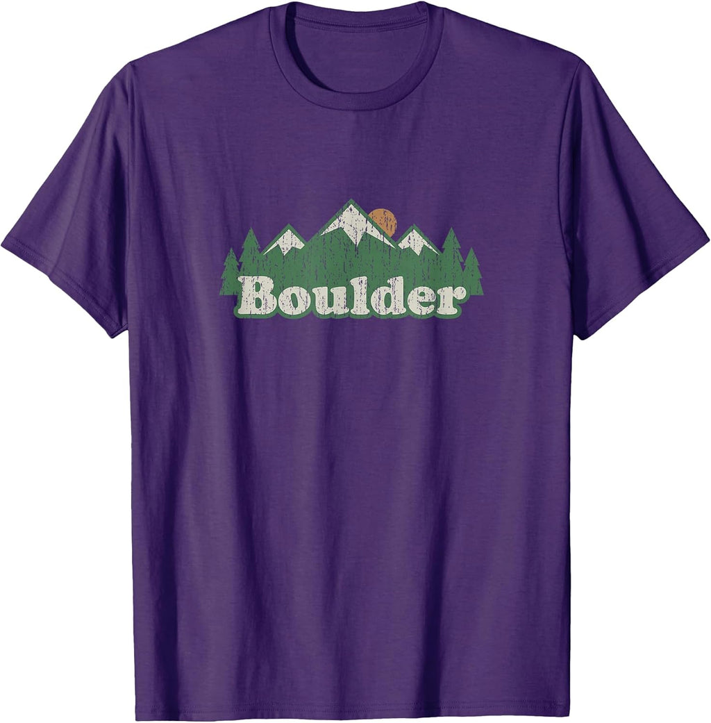 Retro Boulder T-Shirts & Vintage Tees