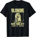 Live Concert Poster New York 1978 Vintage Band T-Shirt