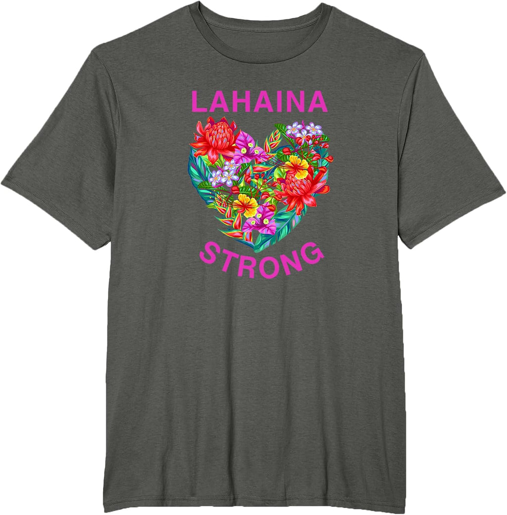 Lahaina Strong Maui Hawaii Funny Flower