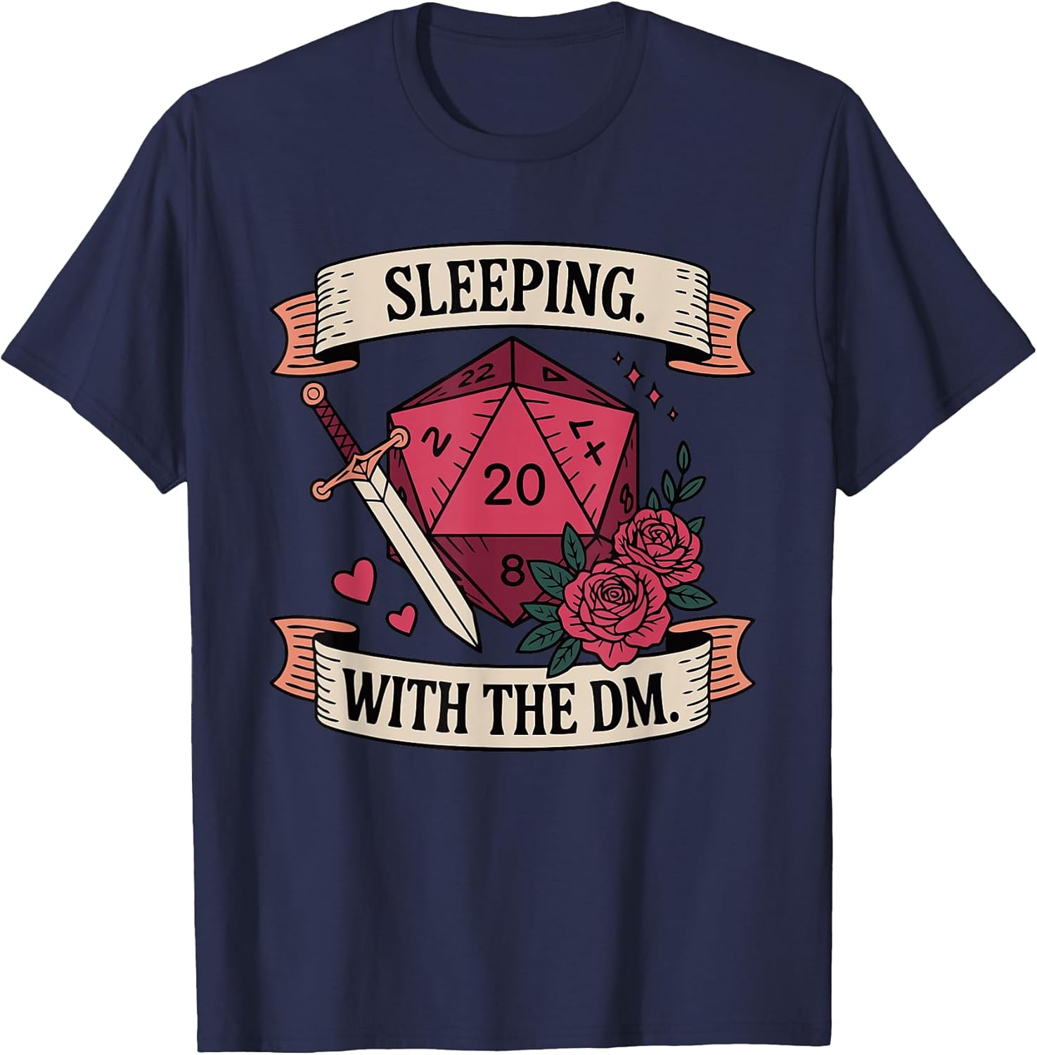 SLEEPING. WITH THE DM.