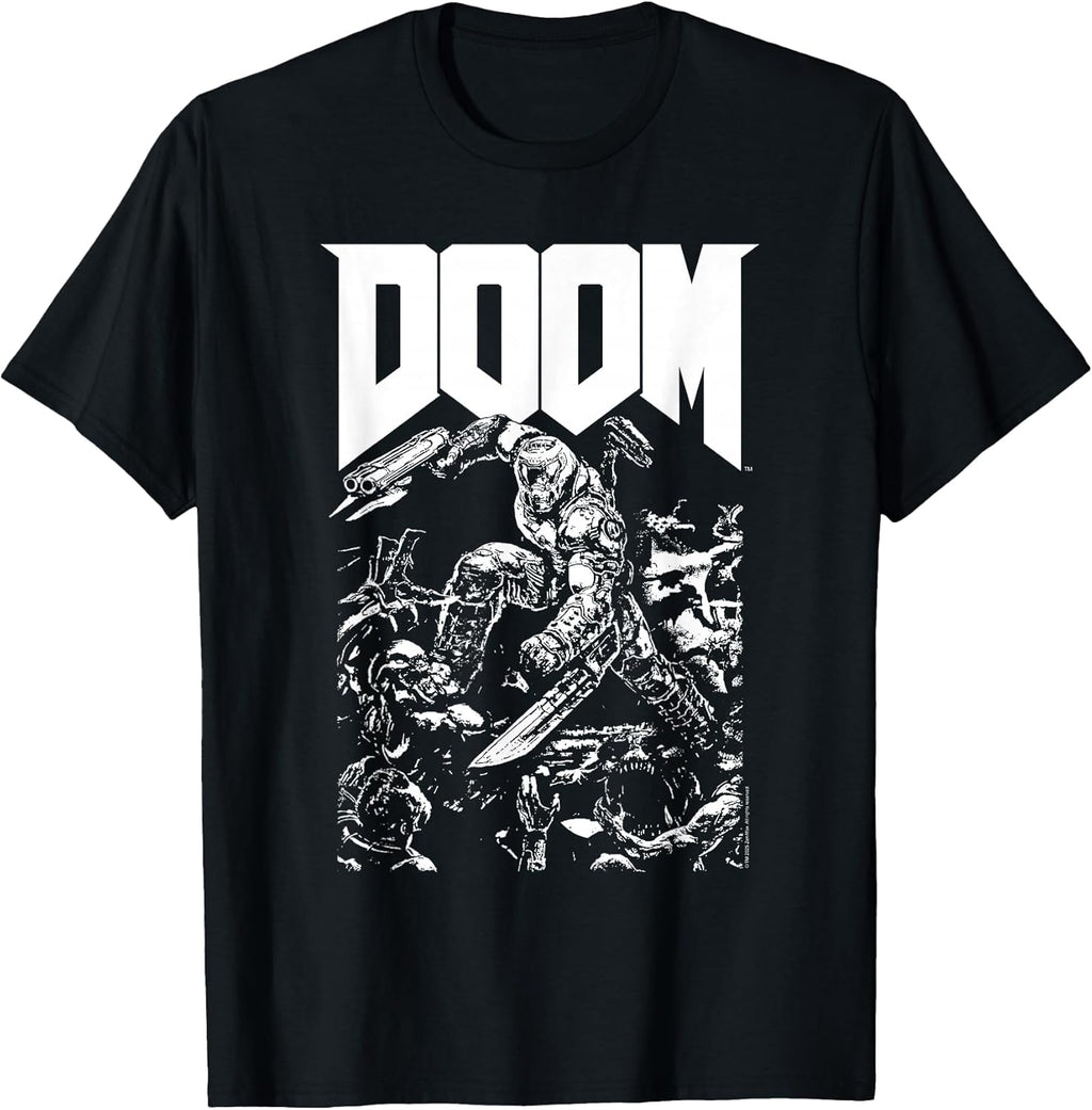 Baron Pixelated Character with Logo Video Game T-Shirt