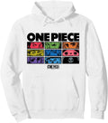 Anime Character Eyes Colorful Pop Art Grid Pullover Hoodie