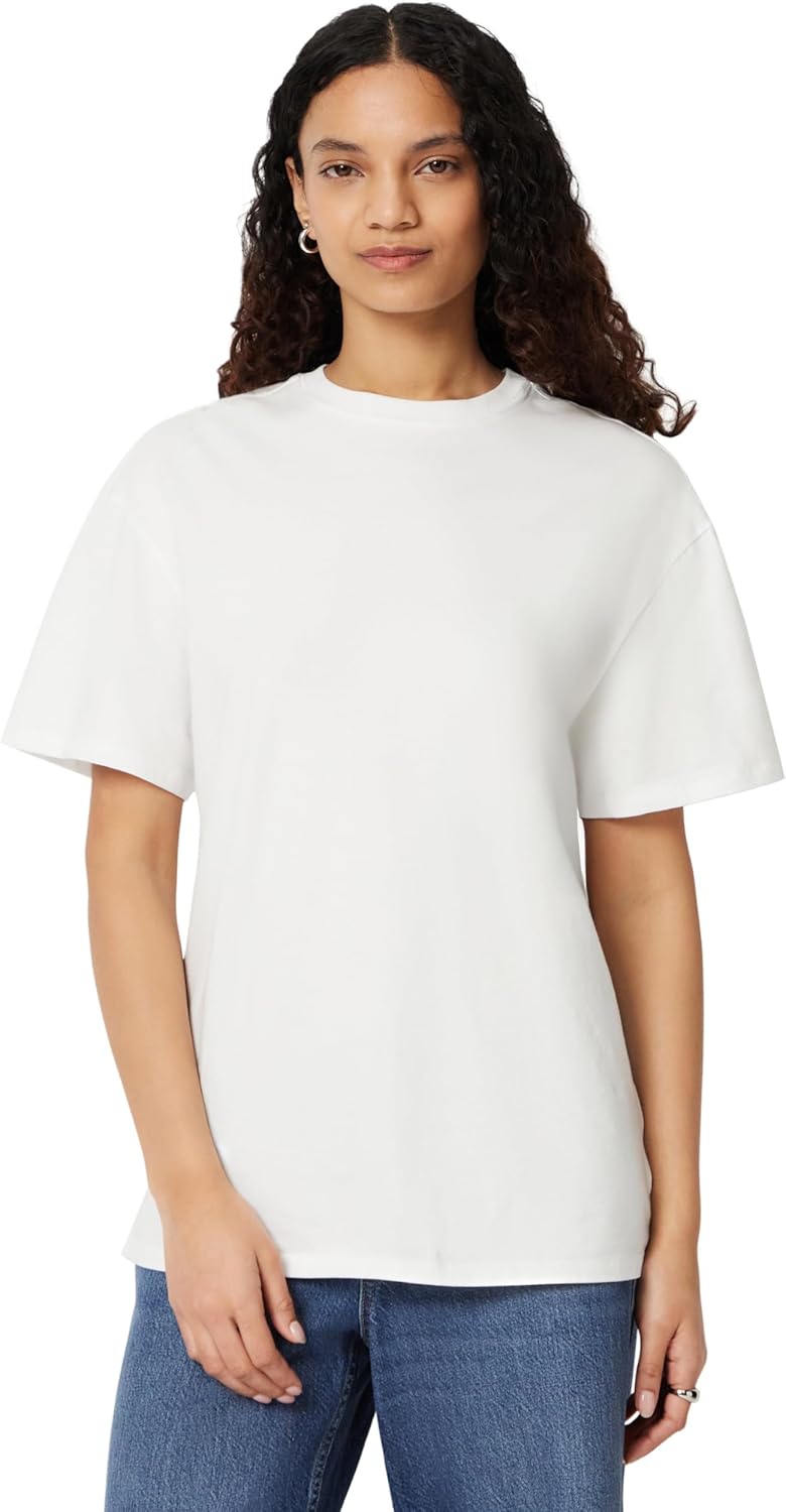 Women's Oversized-Fit Short Sleeve Crewneck Shirt