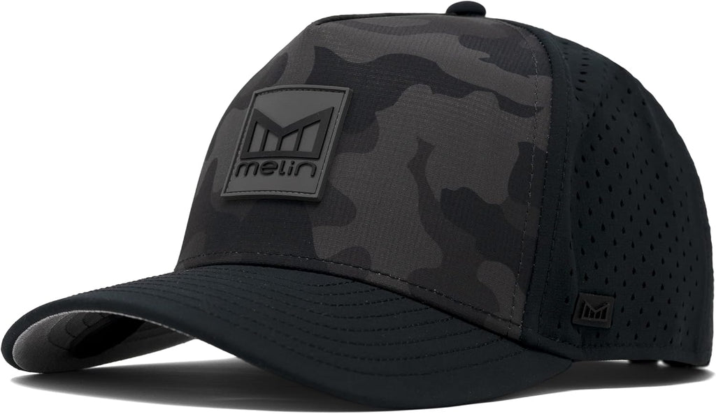 Odysea Stacked Hydro, Snapback Hats, Water-Resistant Baseball Caps for Men & Women, Golf, Running, or Workout Hat