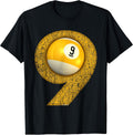 Pool and Billiard Accessories 9-Ball Gifts Shirts