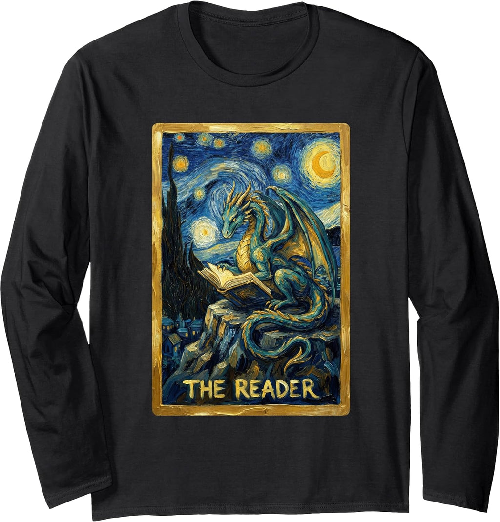 Funny Present For Book Lover Dragon