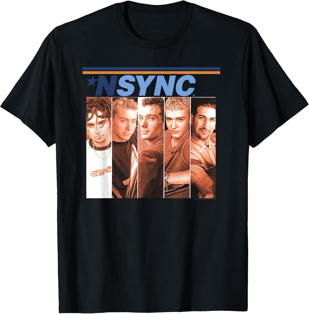 Official 'NSYNC Debut Album Cover T-Shirt Small