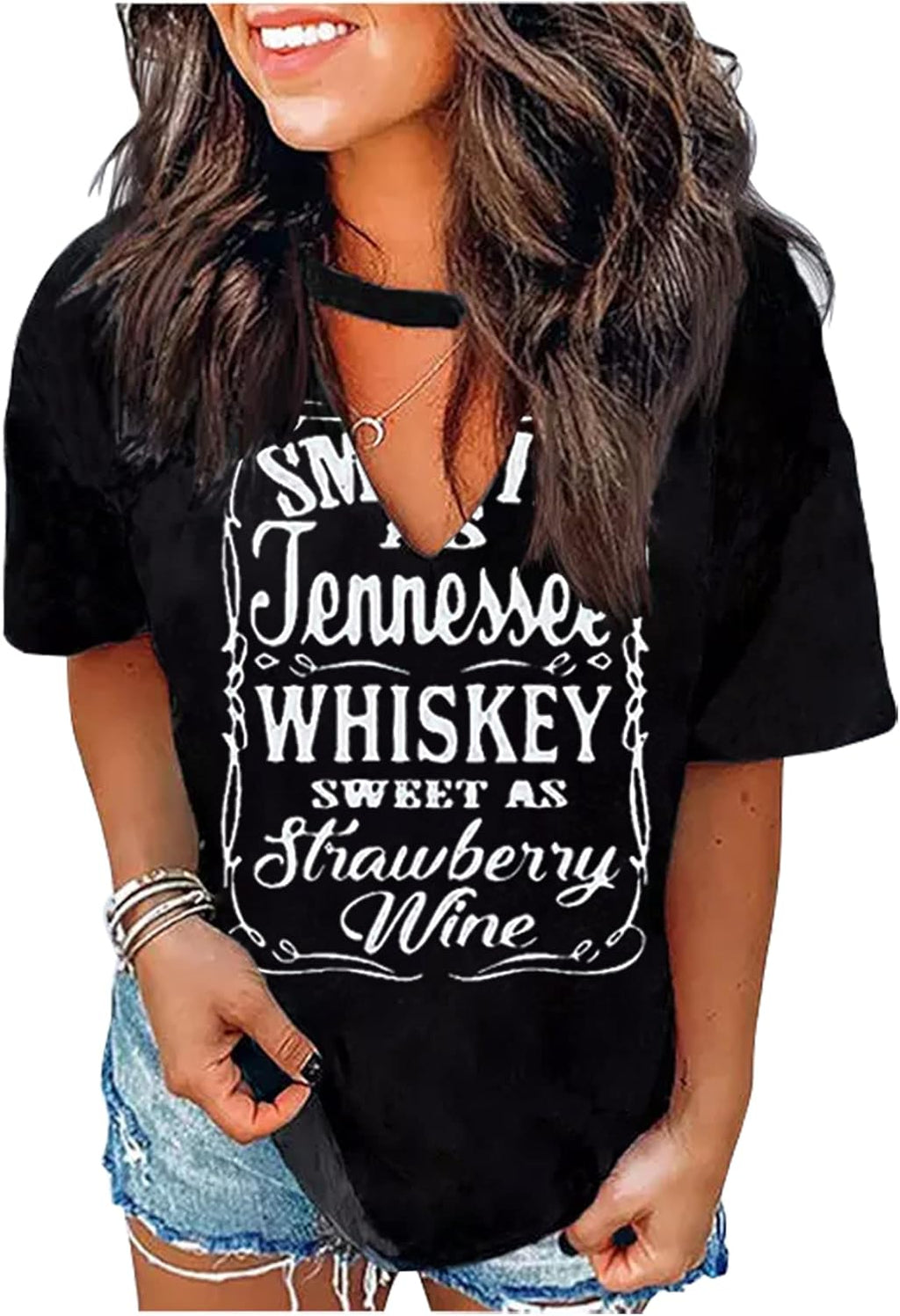 Graphic Tees for Women Western Outfits Cowgirl Shirts Rodeo Country Outfit Nashville Outfit Vitnage Tee Tops
