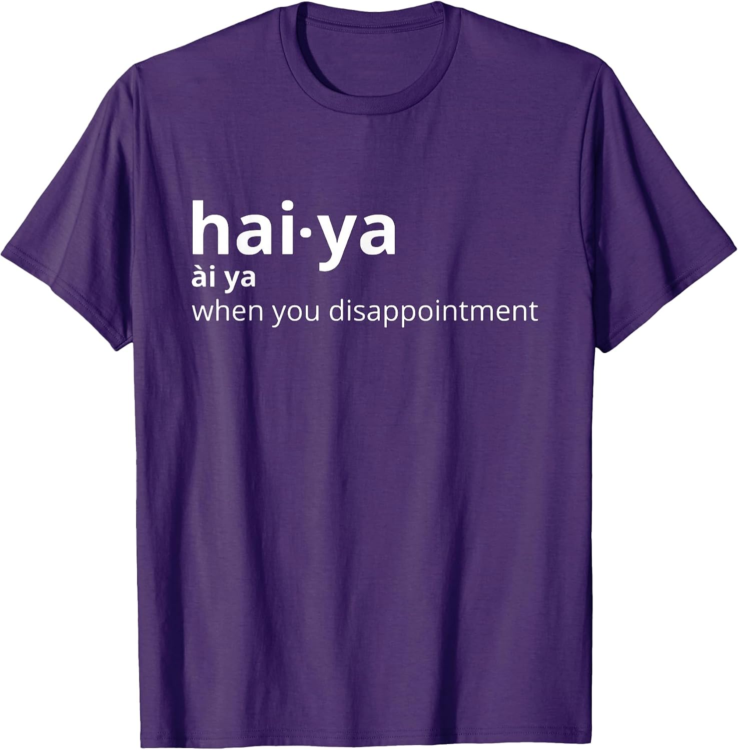 FUIYOH HAIYAA HAIYA TEES