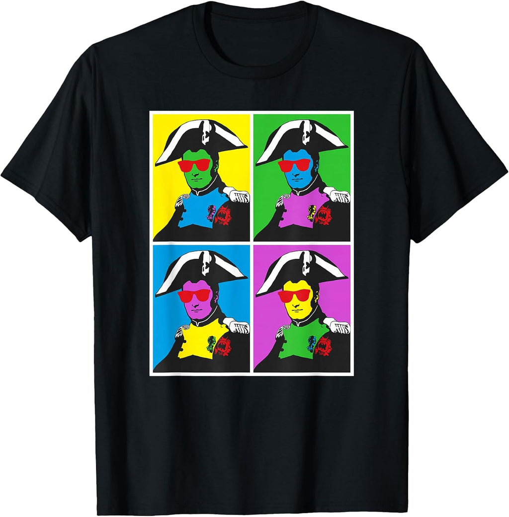 Napoleon Bonaparte Pop Art Poster Style T-Shirt T-Shirt
