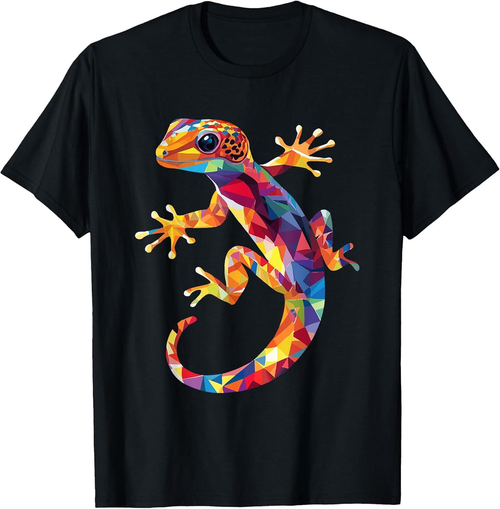 Leopard Gecko Color Pop Art Gecko Lovers T-Shirt