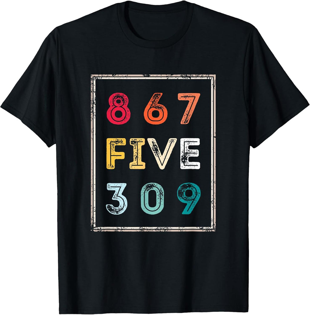 8675309 Nostalgic and Funny 80s & 90s Rontee Co.