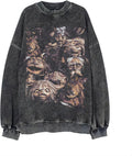Vintage Movie Sweatshirt Goblins Graphic Long Sleeve Shirt