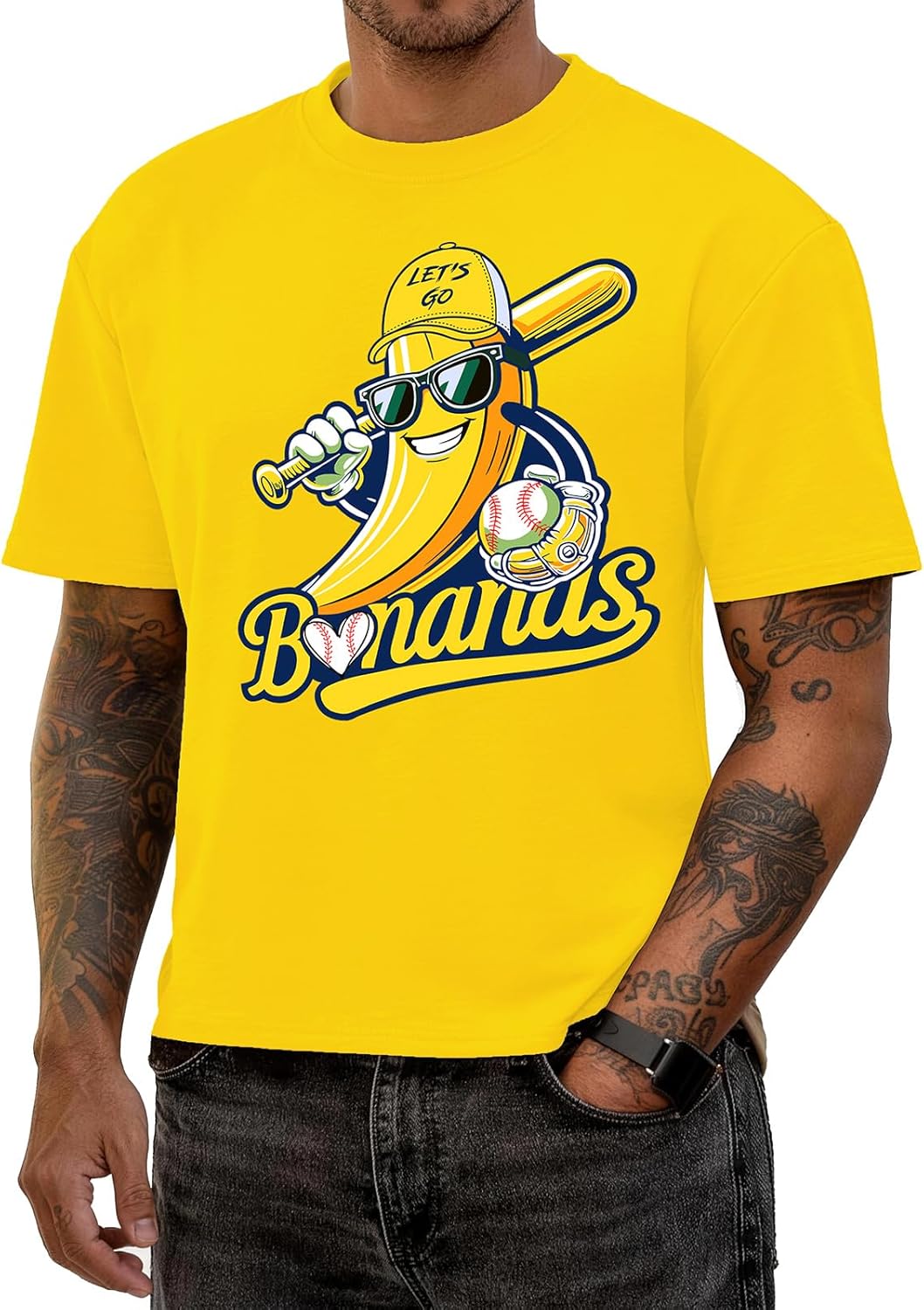 Baseball Shirt Men Game Day Baseball Fan Shirt Tee Casual Short Sleeve Tops