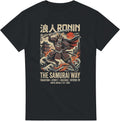 Japanese Samurai T-Shirt – Vintage Ukiyo-e Inspired Warrior Graphic Tee for Men & Women, Japanese Art Shirt