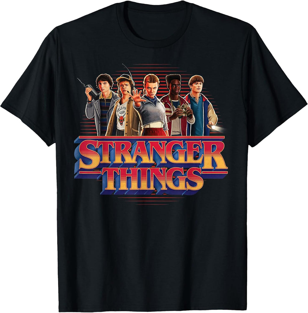 Season 5 Main Crew 80's Style Group Logo T-Shirt