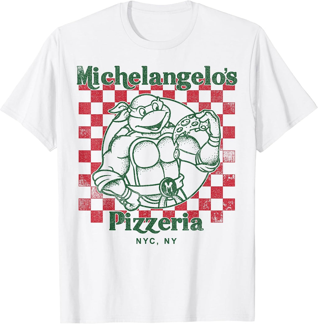 Mikeys Yummy Pizza Short Sleeve T-Shirt