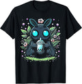 Cute Mothman Boba Tea Kawaii Bubble Tea T-Shirt